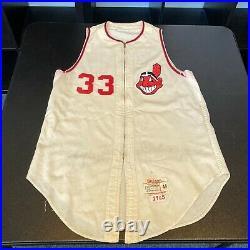 Luis Tiant 1965 Rookie Era Game Used Cleveland Indians Jersey With Henderson COA