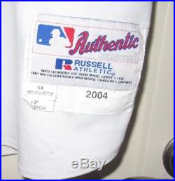 MANNY RAMIREZ Boston Red Sox 2004 Home Game Used Worn