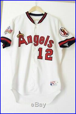 MARK LANGSTON 1989-1990 ANGELS Game Worn Jersey