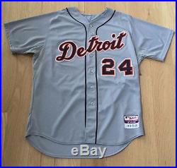 Miguel Cabrera Autographed Game Used Issued 2013 Detroit Tigers Mvp Jersey Rare