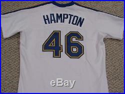 MIKE HAMPTON size 46 2017 Seattle Mariners TBTC 1977 GAME USED Jersey WORN MLB