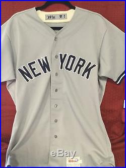 MIKE WITT GAME USED New York Yankees jersey STEINER LOA