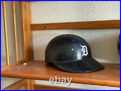 MILT MAY 1978 Detroit Tigers Game Used Worn Batting Helmet