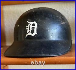 MILT MAY 1978 Detroit Tigers Game Used Worn Batting Helmet