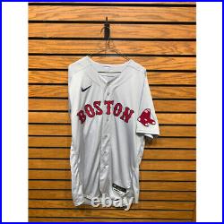 MLB Authenticated Jerry Narron #87 Team Issued NIKE Boston RedSox Road Jersey
