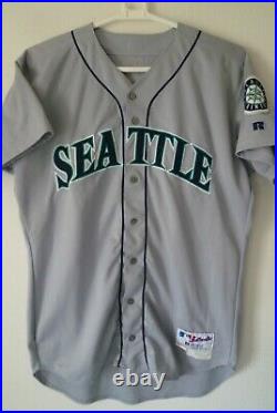 MLB Seattle Mariners #6 Dan Wilson game used worn jersey