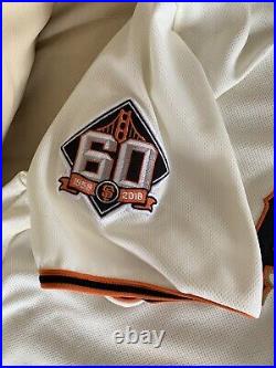 MLB game worn used baseball jersey San Francisco Giants Hernandez