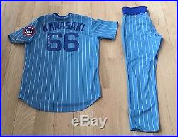 Munenori Kawasaki 2016 Chicago 1981 Tbc Cubs Game Jersey Mlb Hologram Uniform