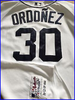 Magglio Ordonez Game Used Detroit Tigers Jersey
