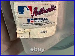 Manny Ramirez Boston Red Sox 2004 Game Used Road Jersey
