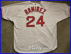Manny Ramirez Signed 2004 Red Sox Game Worn/Used Yankee Stadium HR Jersey