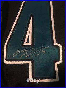 Marc-Edouard Vlassic Signed And Used star Wars Jersey Sharks COA