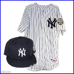 Mariano Rivera Tribute Day Game Used Matt Daley Ny Yankees Uniform 40 Jersey Cap