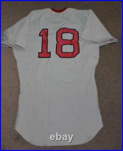 Mario Guerrero Boston Red Sox 1975 Game Worn Used Jersey