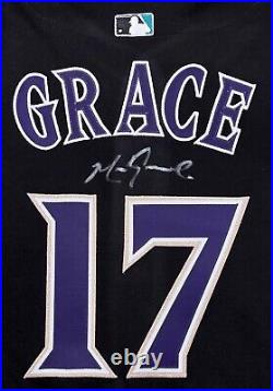 Mark Grace 2001 Game Used Worn Jersey Arizona Diamondbacks & Chicago Cubs