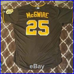 Mark McGwire Game Used Worn 2018 San Diego Padres Jersey MLB Authenticated