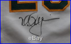 Mark McGwire signed game worn used 1988 Oakland Athletics jersey! Miedema LOA