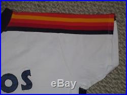 Mark Portugal size 46 #51 1992 Houston Astros Game Used Jersey Home RAINBOW