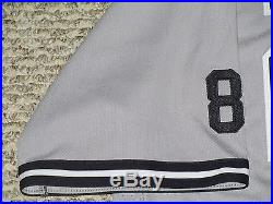 Mark Teixeira #25 size 48 2016 Yankees Game Jersey ROAD Berra patch Steiner MLB
