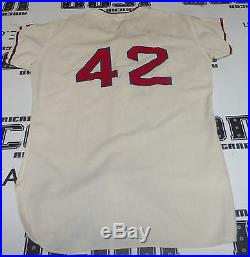 Marty Perez Game Used Worn 1970 Jersey #42 Spalding size 40 California Angels