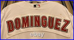 Matt Dominguez 2012 Houston Astros Game Used Home White Jersey