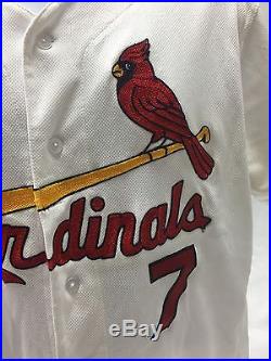 Matt Holliday 2016 St. Louis Cardinals Game Used Worn Jersey MLB Authenticated