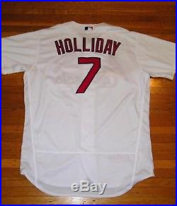 Matt Holliday Game Worn Used 2016 St Louis Cardinals Jersey Mlb Authenticated
