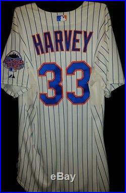 Matt harvey game used jersey Mets game used MAKE OFFERS