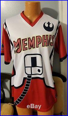 Memphis Redbirds Game Worn Star Wars Jersey