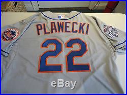 Mets Game Used Jersey World Series MLB, New York Mets Game Worn Plawecki Shirt