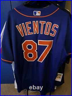 Mets Mark Vientos Game Issued Jersey