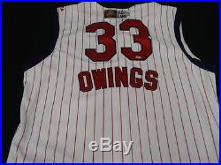 Micah Owings 2009 Reds Civil Rights Game Used Majestic Jersey Steiner 144851