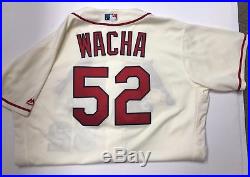 Michael Wacha St. Louis Cardinals Game Used Worn Jersey 2016 Home MLB Auth