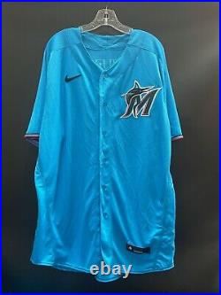 Michalak #31 Miami Marlins Game Used Stitched Authentic Jersey (minors)