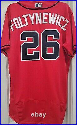 Mike Foltynewicz 2020 Game Issued/Worn Jersey Atlanta Braves MLB Authenticated