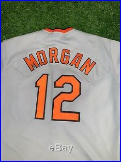 Mike Morgan Baltimore Orioles Game Used Worn Jersey 1988 Excellent Use
