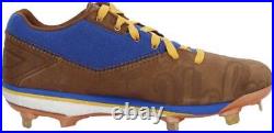 Mike Moustakas Royals Player-Used Jackie Robinson Cleats 2016 Season Size 10
