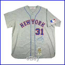 Mike Piazza Signed Game Used 1969 Tbtc New York Mets 7-17-1999 Jersey Jsa Loa