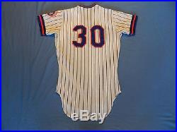Mike Scott 1979 New York Mets game used jersey