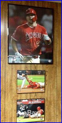 Mike Trout Angels Game Used/Worn Jersey-2 HR's-2B-3Runs-4RBI's