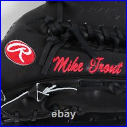 Mike Trout Signed Game Glove Angels COA MLB & 100% Authentic Team