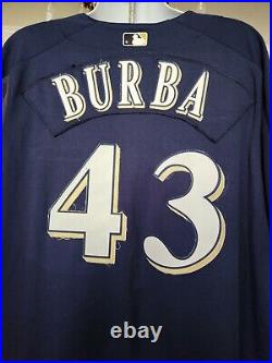 Milwaukee Brewers Authentic Dave Burba Game Jersey