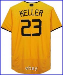 Mitch Keller Pirates Player-Issued #23 City Connect Jersey 2023 MLB Season