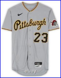 Mitch Keller Pittsburgh Pirates Player-Issued #23 Jersey from 2023 MLB Season