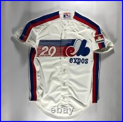 Montreal Expos Team Issued 20th Anniversary 1988 Dream Team Jersey Size 46