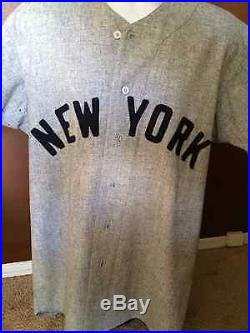 Moose Skowron 1961 New York Yankees 61 Film Game Used Jersey Vintage Prop