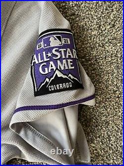 Mychal Givens 2021 All Star Patch Colorado Rockies Issued Jersey New York Mets