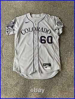 Mychal Givens 2021 All Star Patch Colorado Rockies Issued Jersey New York Mets