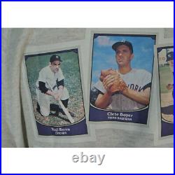 N Y Yankees Pacific Jersey Men's Medium Gray Berra Boyer RARE Vintage