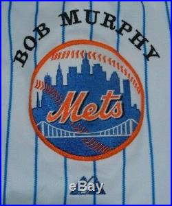 NEW YORK METS BOBBY FLOYD GAME USED WORN 2004 JERSEY WithPATCHES (ROYALS ORIOLES)